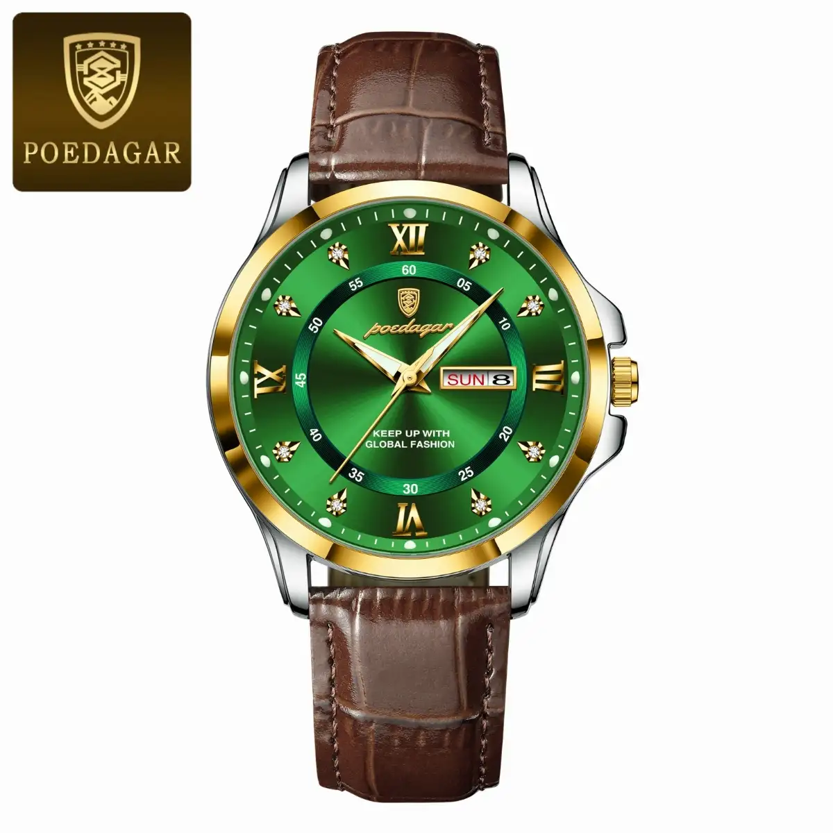 MONTRE DAME POEDAGAR MANCHE CUIRE