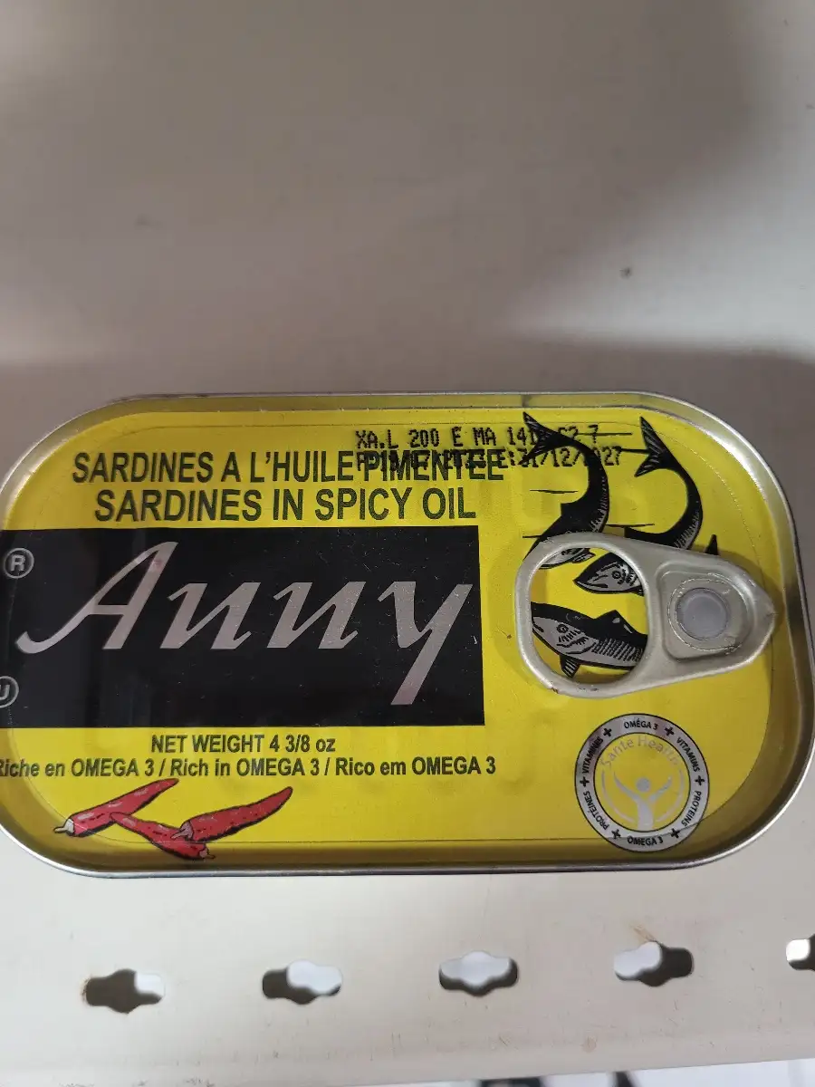 Sardines à l'huile pimentée Anny