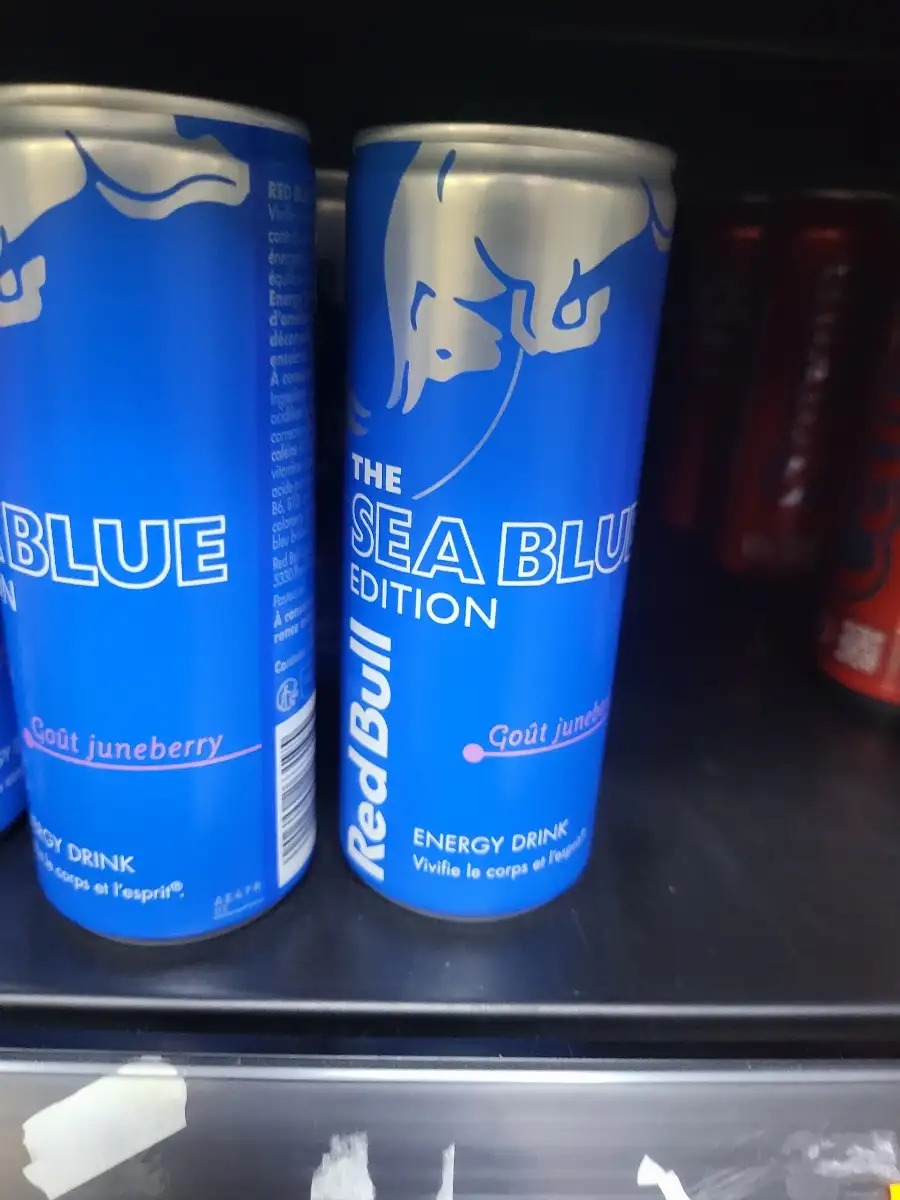 Red bull édition seablue