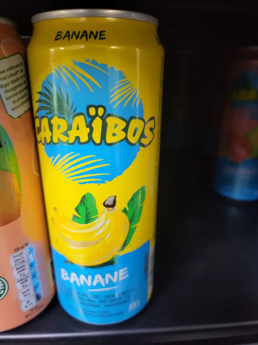 Cannette caraïbes banane