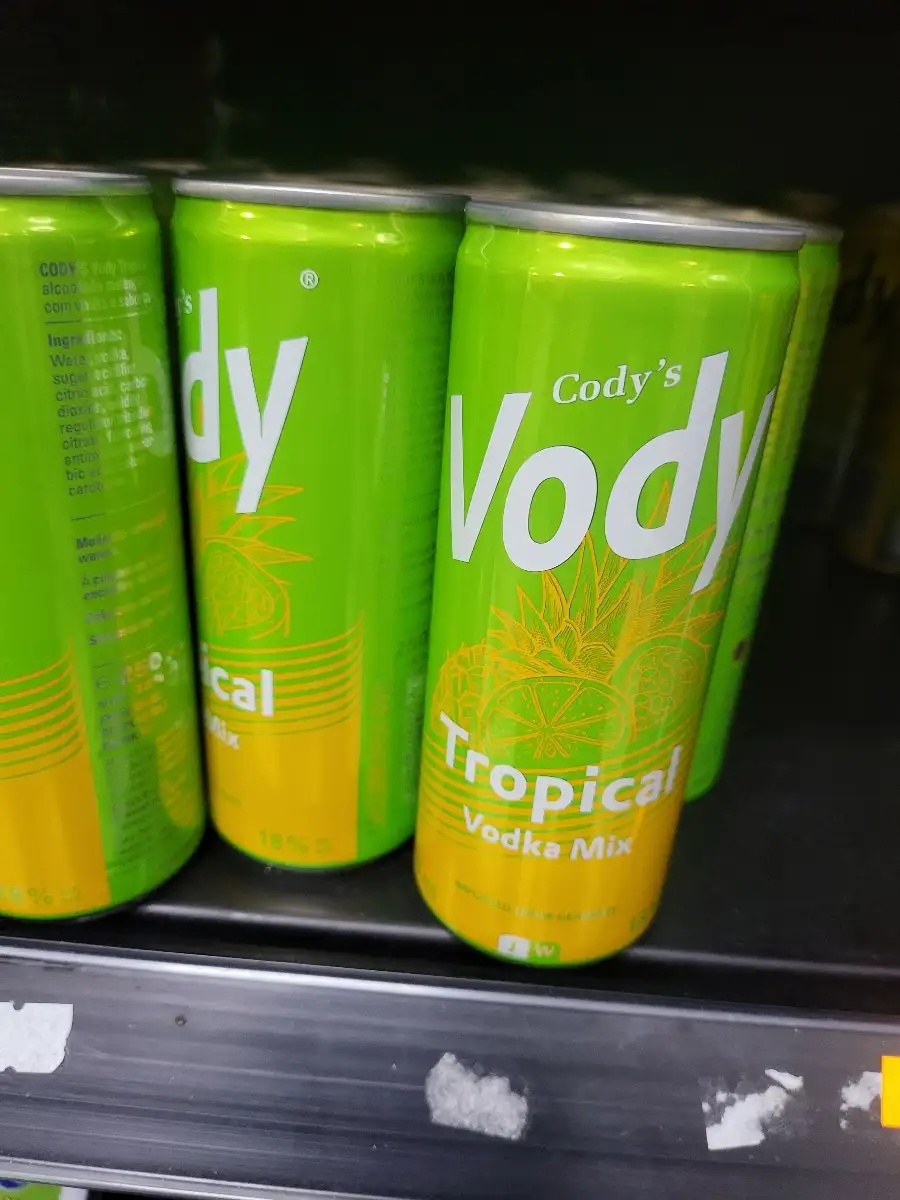 Vody tropical 18%