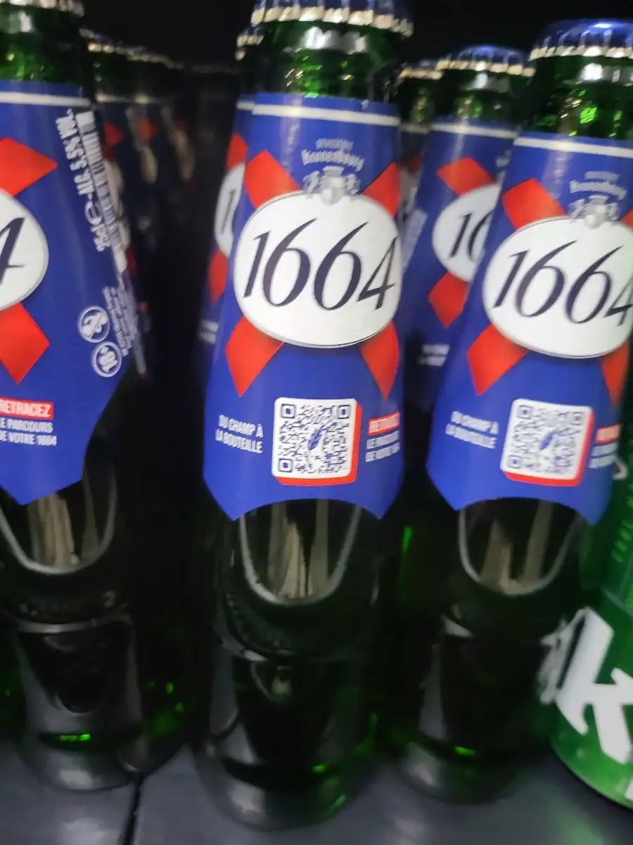 Bierre 1664 en bouteilles 25cl