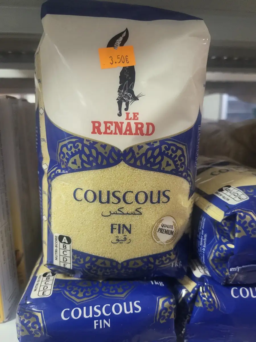 Couscous renard  fin
