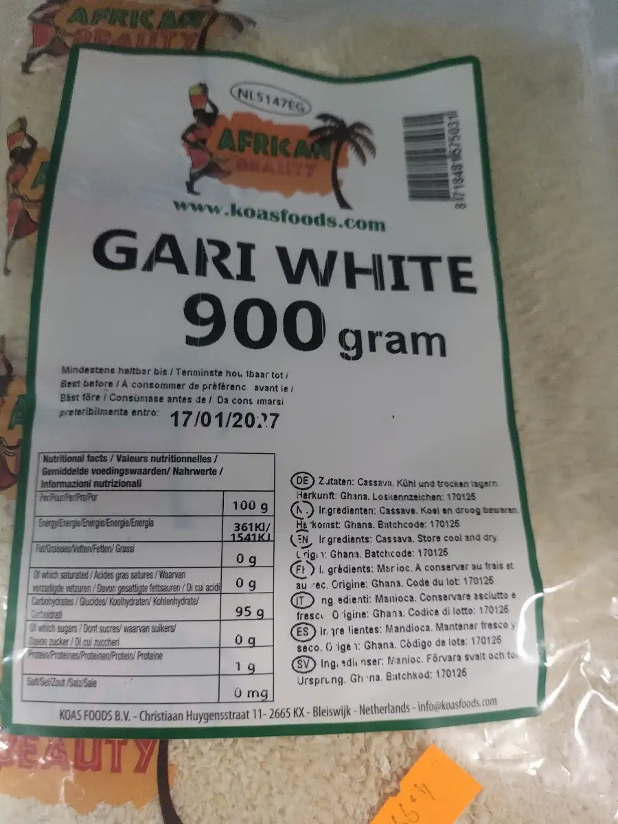 Gari white