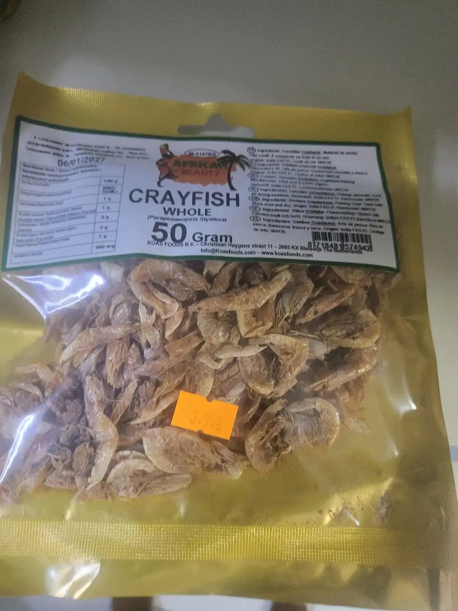 Crevettes séché crayfish